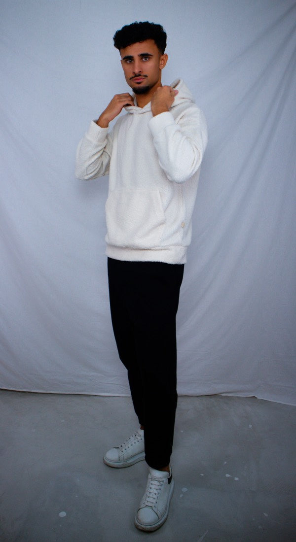 Teddy Hoodie – Offwhite