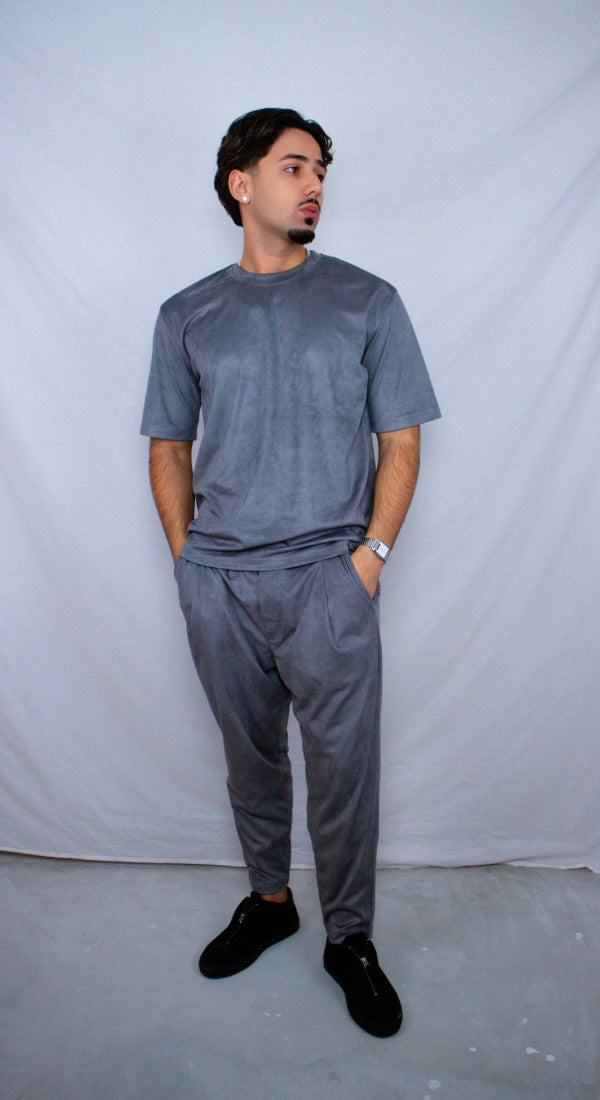 T-shirt – Silvergrå