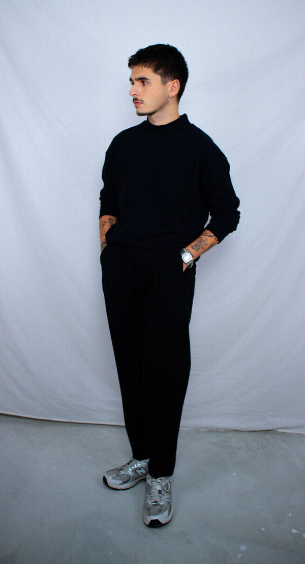 Turtle neck – Svart