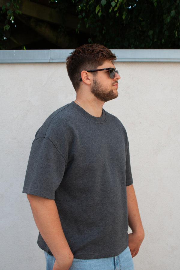 Night Drive Tee Grey