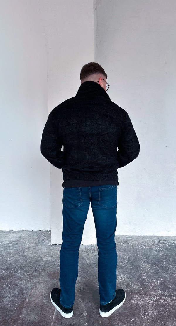 Jacka- Soft zip svart