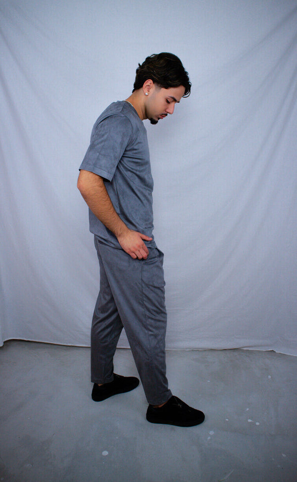 T-shirt – Silvergrå